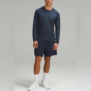 NWT LULULEMON METAL VENT TECH LONG SLEEVE - mineral blue true navy
